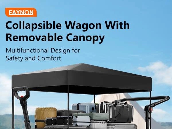 3-in-1 Collapsible Wagon – 300 lb Capacity - photo 5