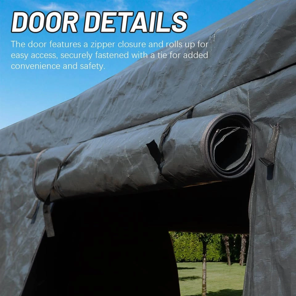 Domi 8’ x 8’ Universal Winter Gazebo Cover – Brand New in Box - photo 4