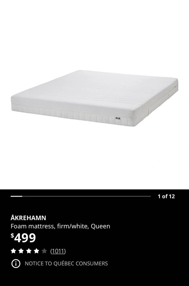 IKEA Queen size mattress