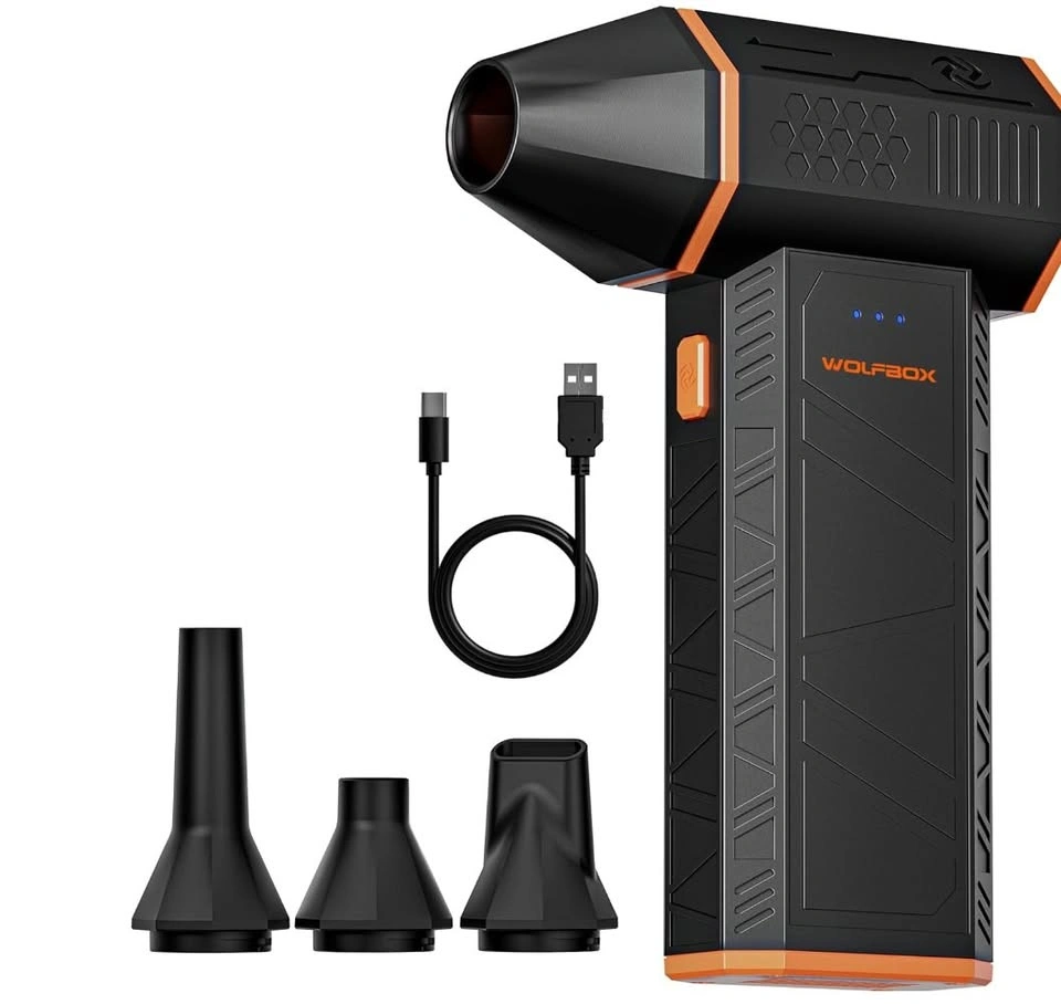 WOLFBOX MegaFlow 50 Compressed Air Duster Electric Duster