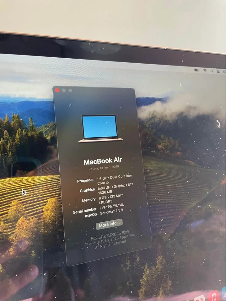 MacBook Air 13” 2019 – Rose Gold | i5 | 128GB SSD | Touch ID - photo 4