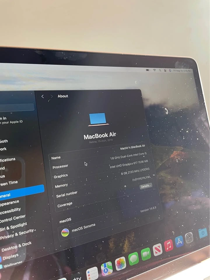 MacBook Air 13” 2019 – Rose Gold | i5 | 128GB SSD | Touch ID - photo 5