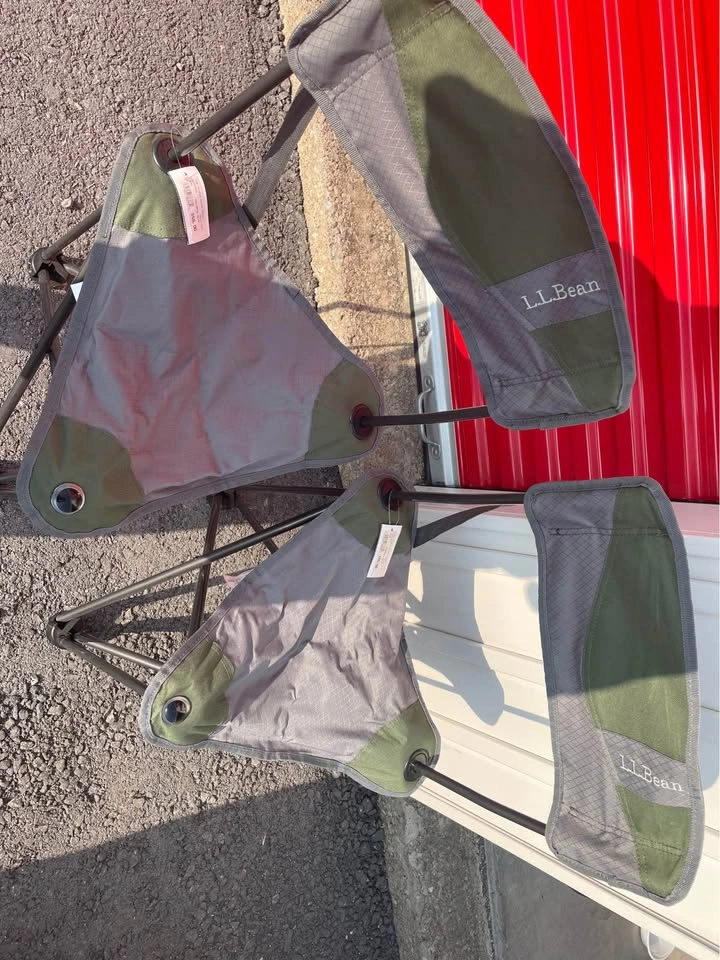 Set of 2 L.L.Bean Folding Camping Chairs - photo 2