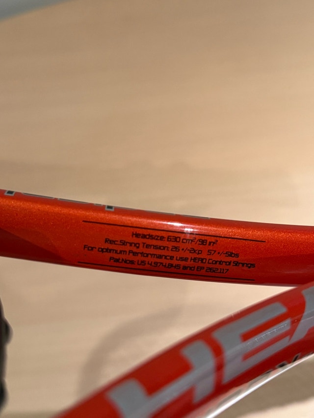 Head Liquidmetal Radical Tennis Racket Racquet - New Grip - photo 4
