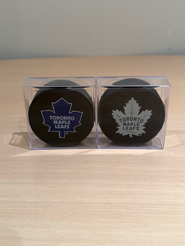 Toronto Maple Leafs Hockey Pucks