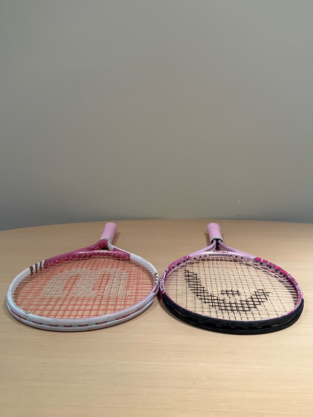 Wilson Venus & Serena and Head Jr. Ti. Girlz Kids Tennis Rackets - photo 4