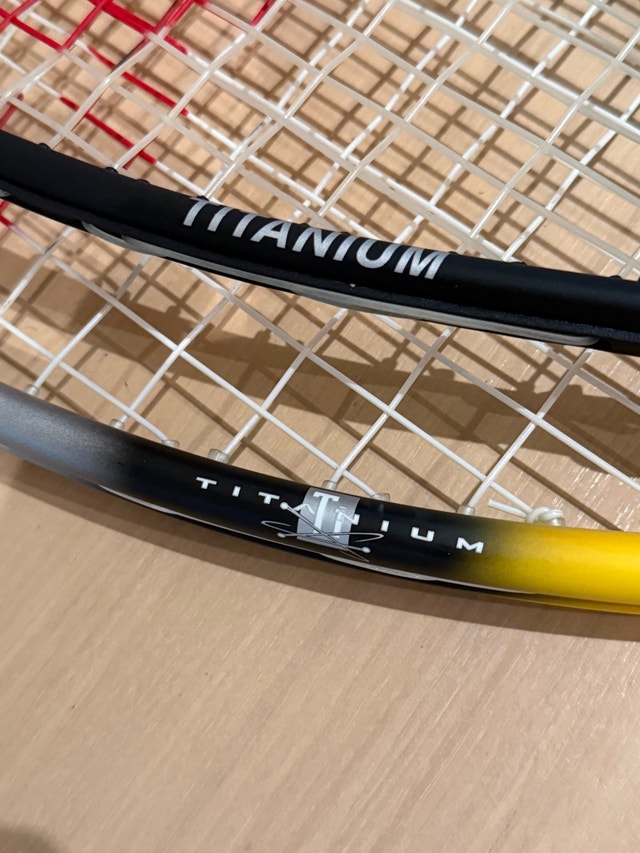 Wilson Ti Comp and Ultra Pro Squash Rackets - New Grips - photo 3