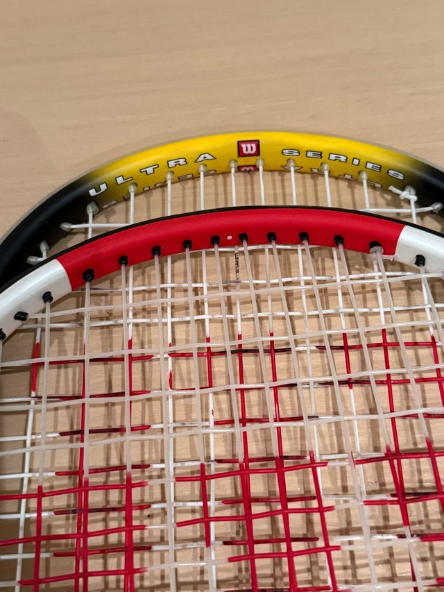 Wilson Ti Comp and Ultra Pro Squash Rackets - New Grips - photo 4
