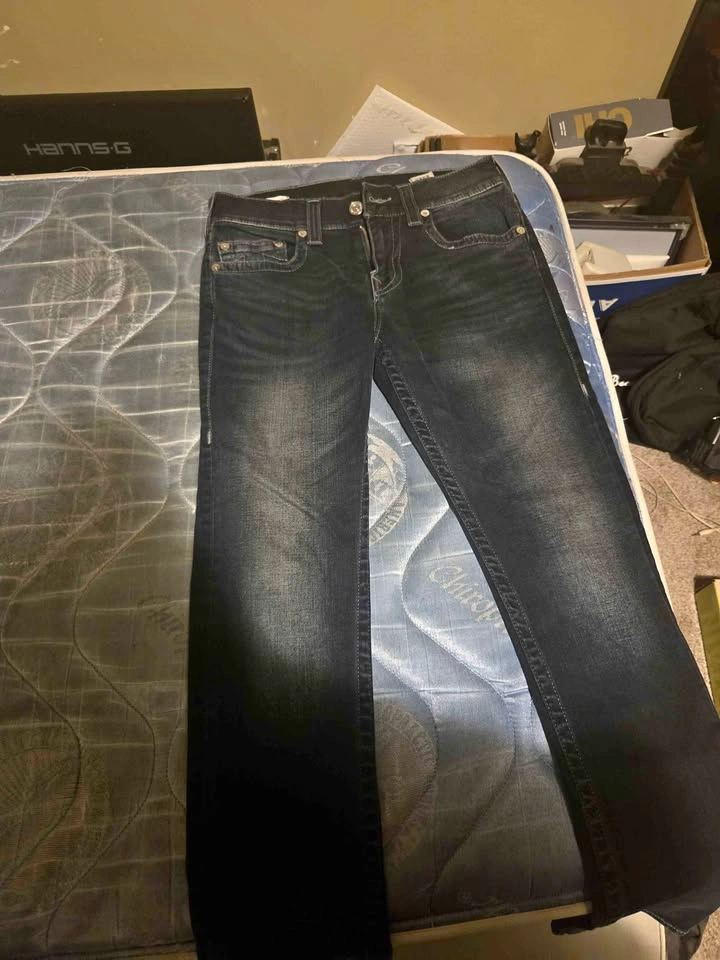 True Religion Men's Straight Jeans