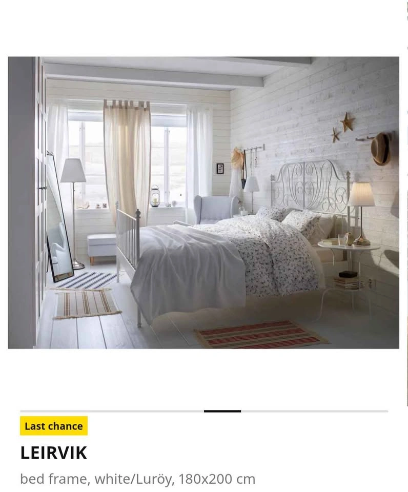 IKEA LEIRVIK Queen Bedframe - photo 2