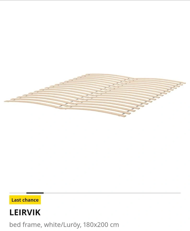 IKEA LEIRVIK Queen Bedframe - photo 4