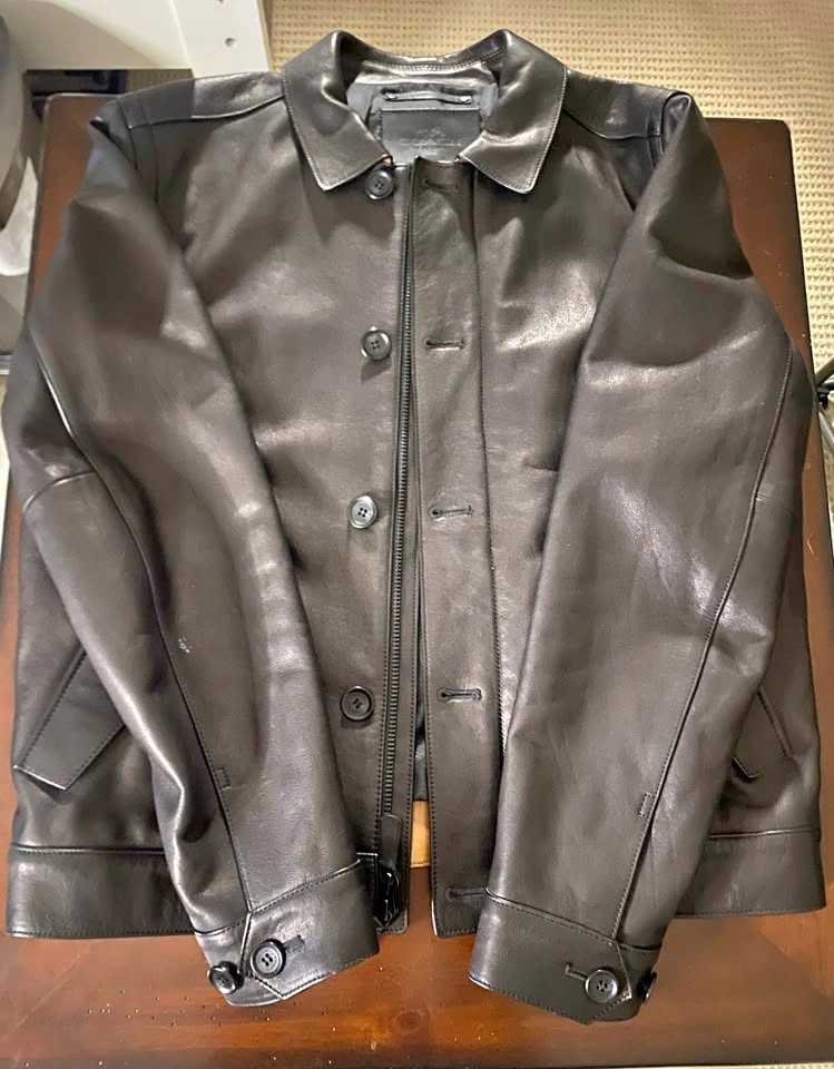 Coach Leather Eisenhower Jacket