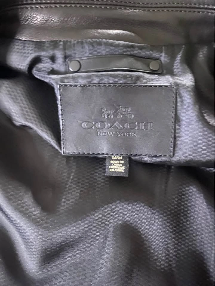 Coach Leather Eisenhower Jacket - photo 3