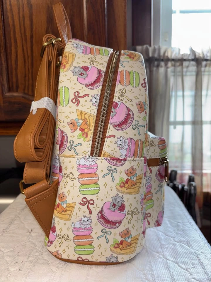 Loungefly Disney The Aristocats Dessert Mini Backpack- NWT - photo 3