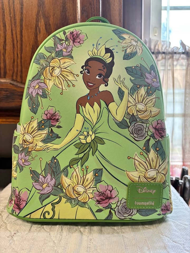 Loungefly Disney The Princess and the Frog Tiana Floral Mini Bac