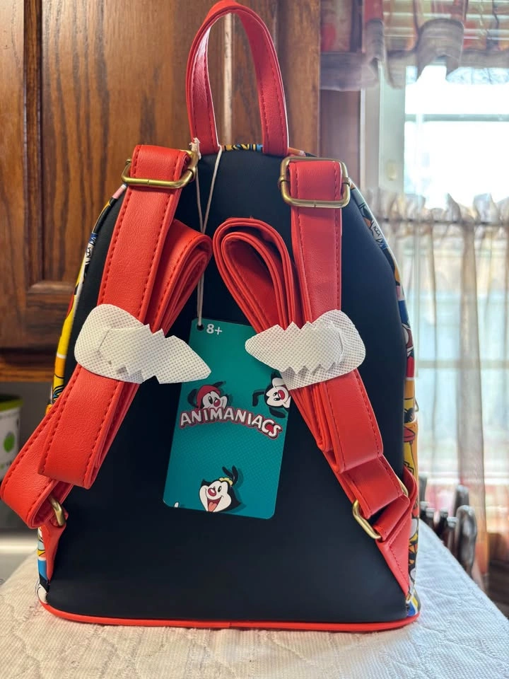 Loungefly AOP Animaniacs Character Grid Mini Backpack - photo 4