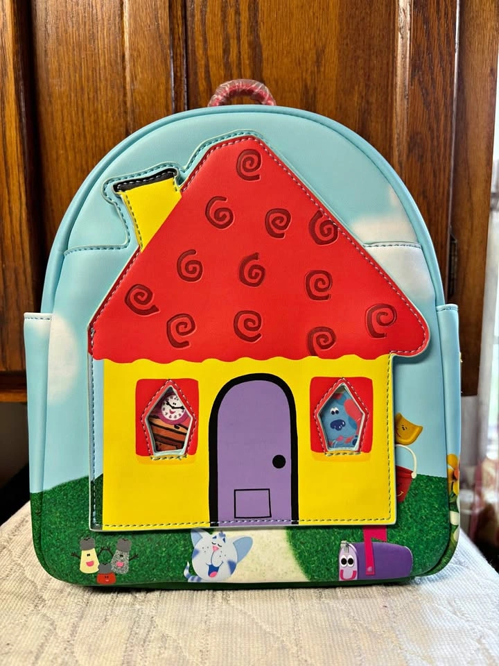 Loungefly Nickelodeon Blues Clues Open House Mini Backpack - NWT