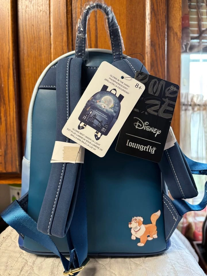 Loungefly Disney Peter Pan Second Star Glow Mini Backpack - photo 4