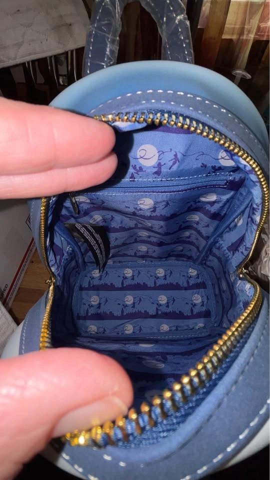 Loungefly Disney Peter Pan Second Star Glow Mini Backpack - photo 5
