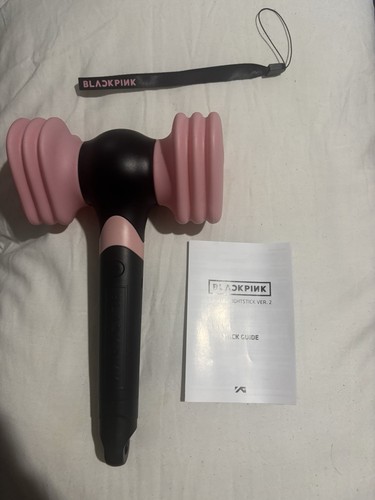 BLACKPINK Official Light Stick Ver.2 Bluetooth w/ Box, Strap & M - photo 3