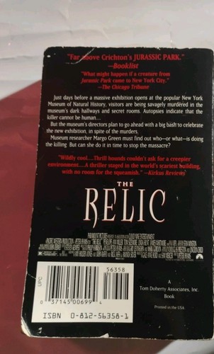 The Relic by Douglas Preston & Lincoln Child (1996) Pendergast - photo 5