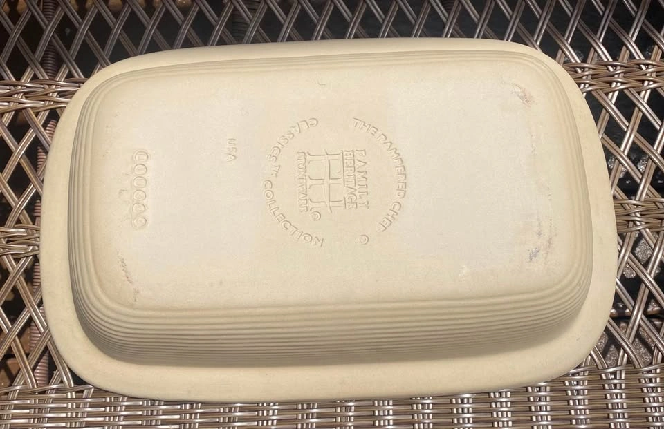 Pampered Chef Family Heritage Stoneware 17" Roaster Pan - photo 3