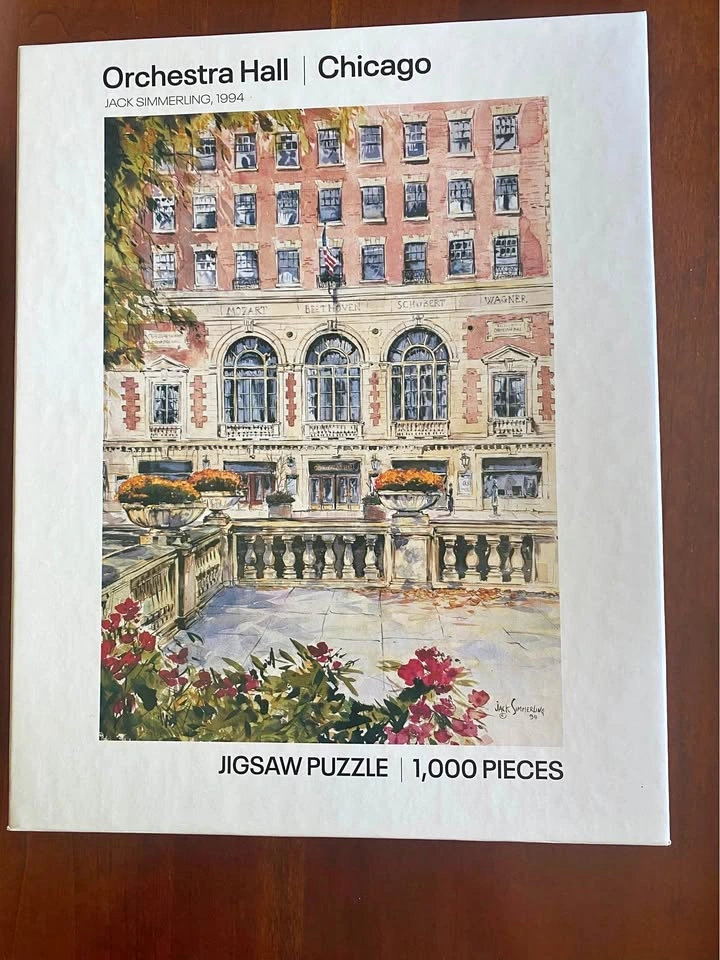 Jack Simmerling 1000 piece jigsaw puzzle