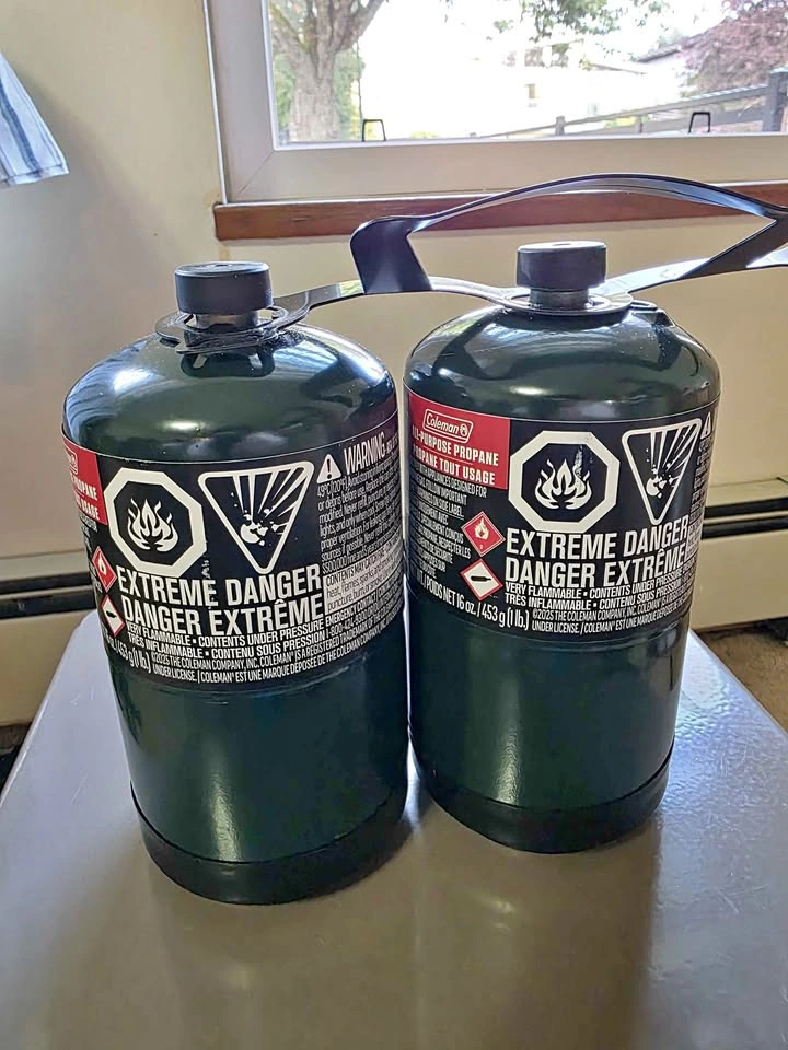 2 Coleman Propane Fuel Cylinders
