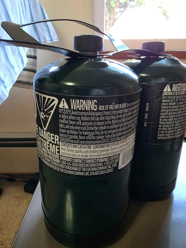 2 Coleman Propane Fuel Cylinders - photo 2