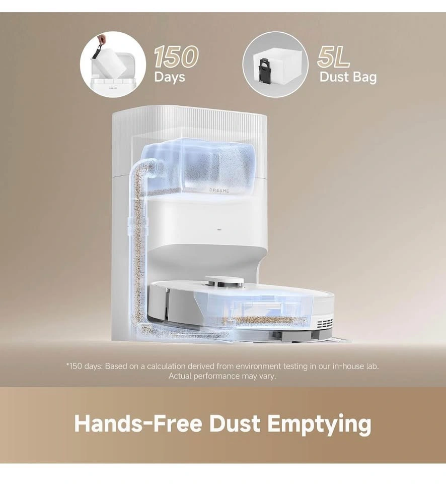 DREAME D20 Plus Robot Vacuum and Mop, Self-Emptying - photo 3