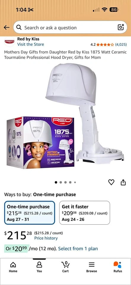 Hair dryer