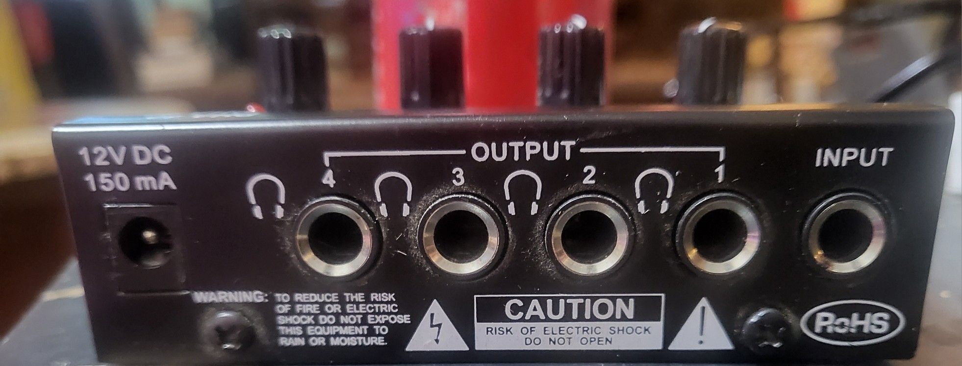 Pyle 4-Channel Headphones Signal Splitter Amp - photo 3