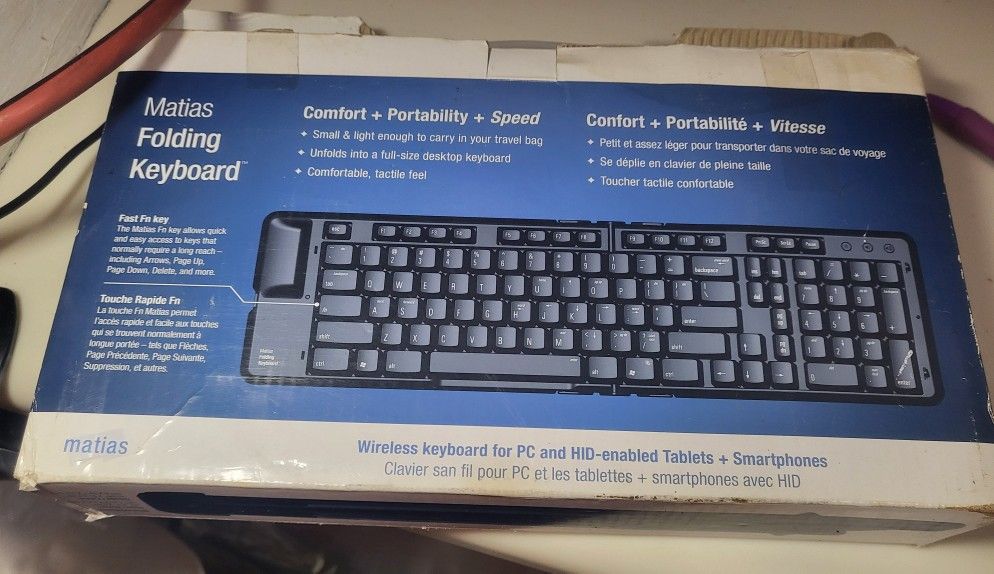 Matias FK304 Black Wireless Lightweight Portable Folding Keyboar - photo 5