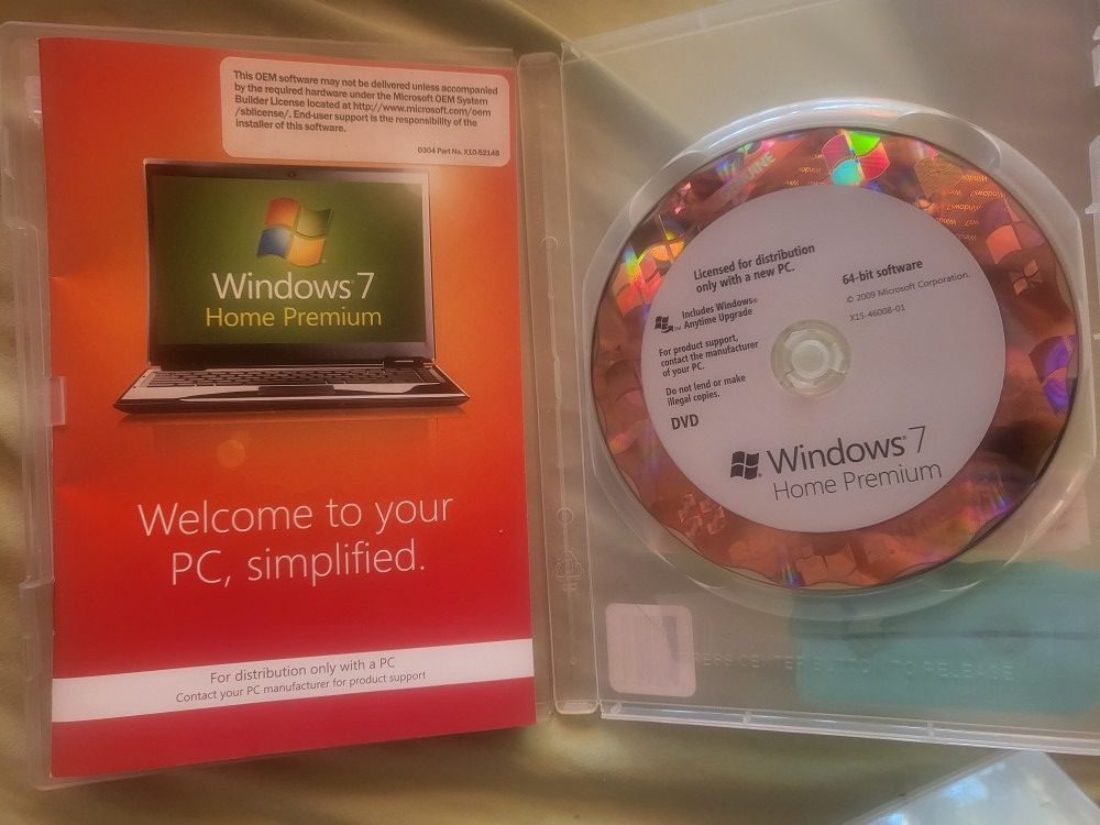 Microsoft Windows 7 Home Premium