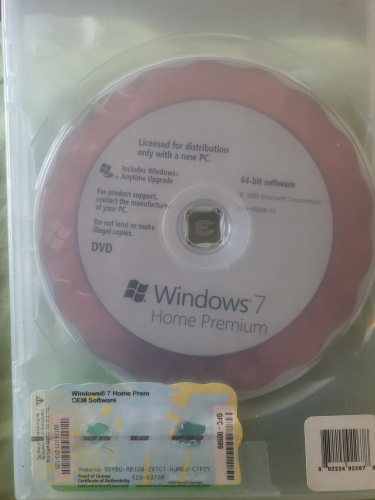 Microsoft Windows 7 Home Premium