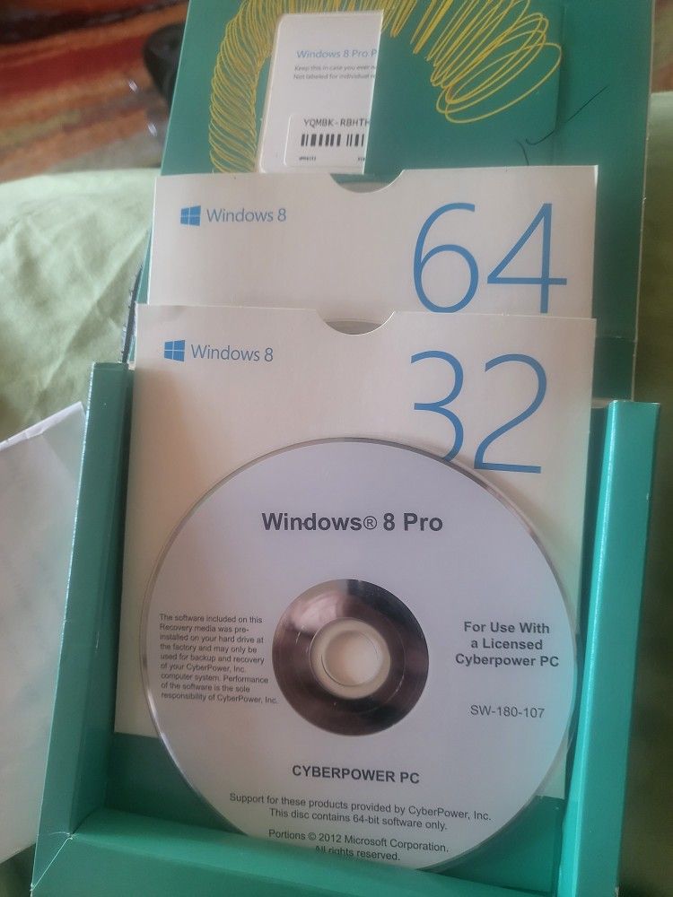 Microsoft Windows 8 Pro 32/64 Bit Edition with Key Card - photo 3