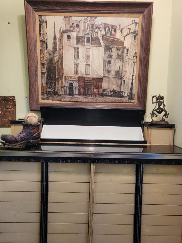 The American Cabinet Co. Dental Medical Cabinet with milk glass - photo 4