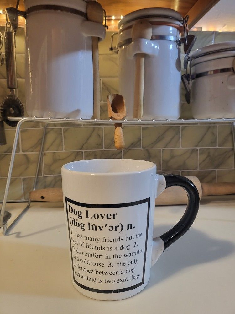 Dog Lover Definition Coffee Cup - photo 2