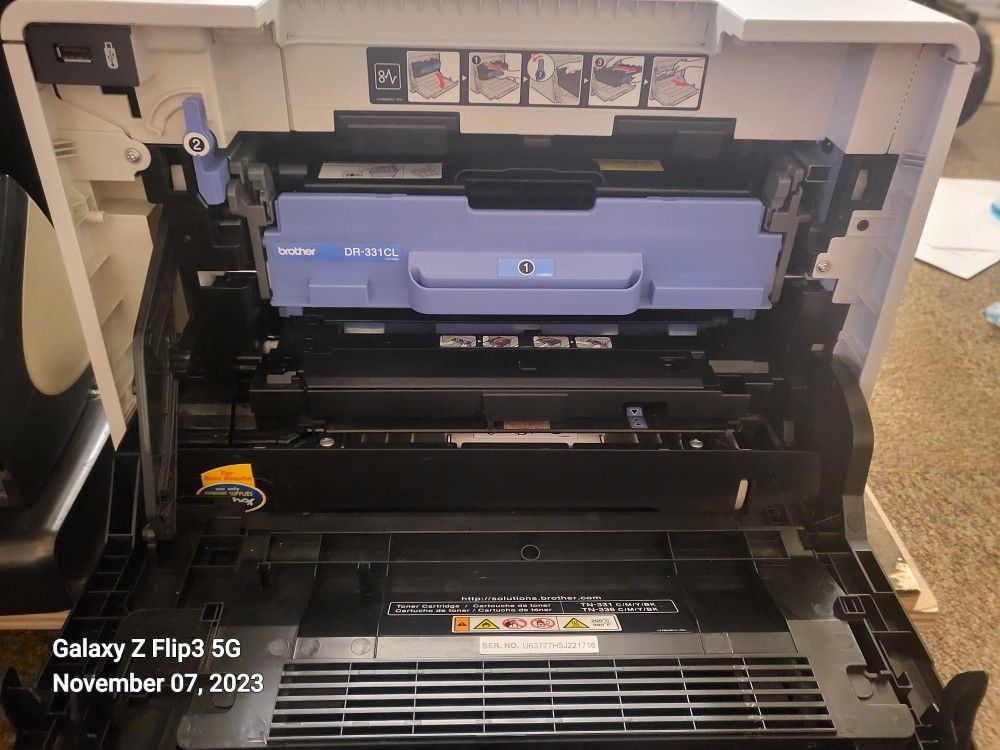 Brother HLL8350CDW Wireless Color Laser Printer - photo 5