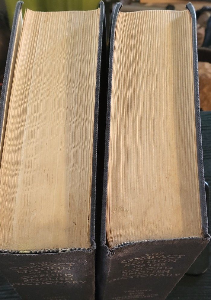 THE COMPACT EDITION OF THE OXFORD ENGLISH DICTIONARY, VOLUME I & - photo 2