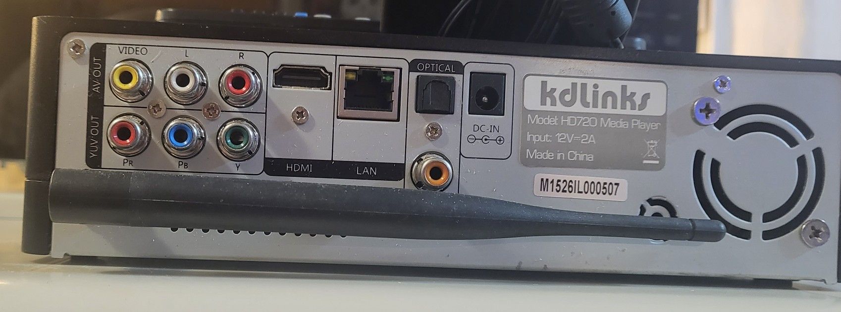 KDLINKS HD720 Extreme FULL HD 1080P 3D HD TV Media Player - photo 3
