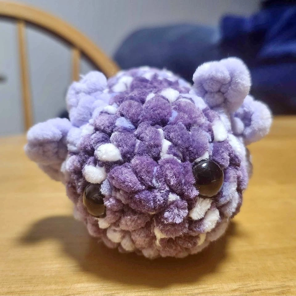 Handmade Crochet Axolotl Plush
