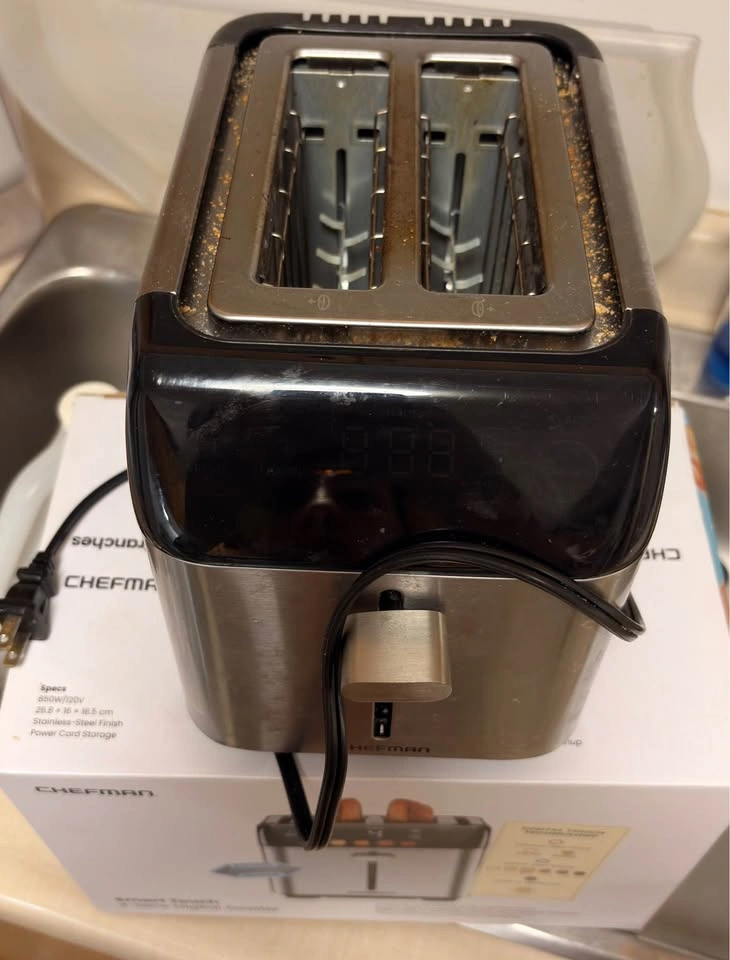 Chefman 2-Slice Digital Toaster - MOVING SALE - photo 2