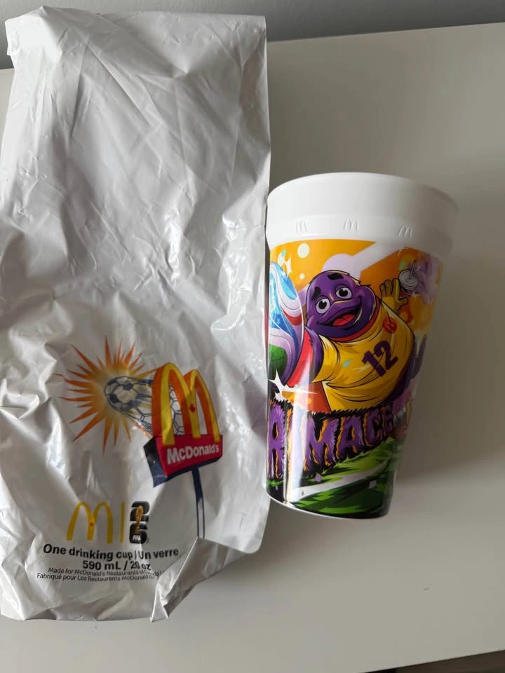McDonald's Grimace Collector's Cup - photo 2