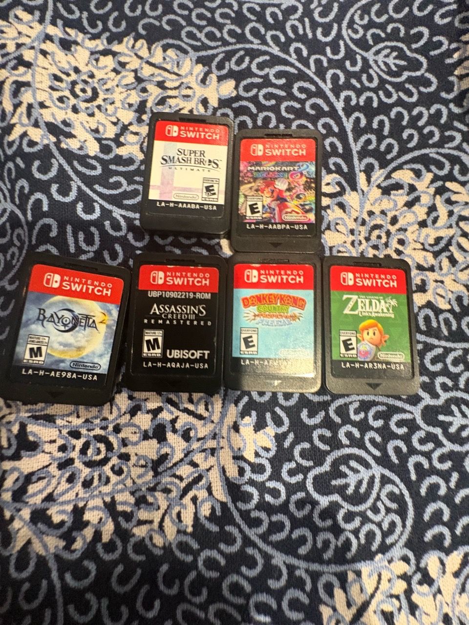 Nintendo Switch Game Cartridges Lot of 6 (can negotiate) - photo 2