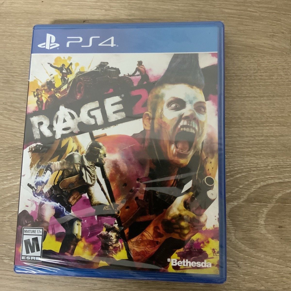 Rage 2 PS4 Game disc
