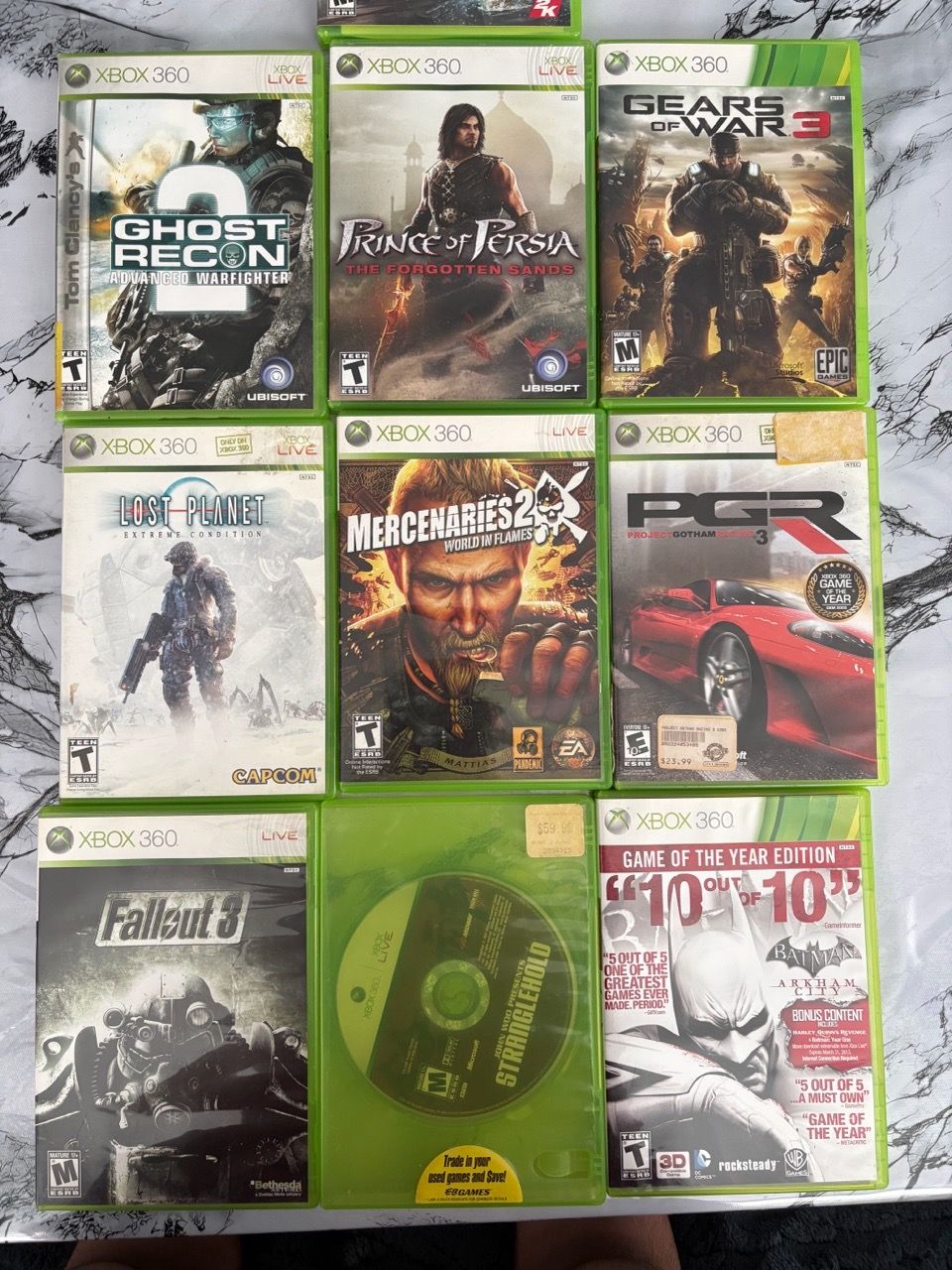Xbox 360 Games Lot of 10