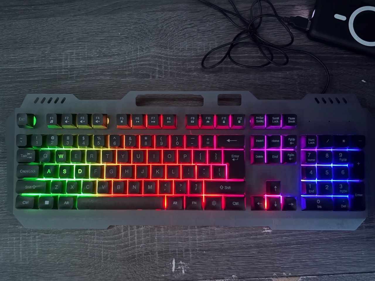 RGB Gaming Keyboard Full Size Wired (can negotiate)