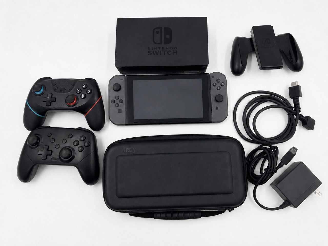 Nintendo Switch Bundle with Controllers and Accessories
