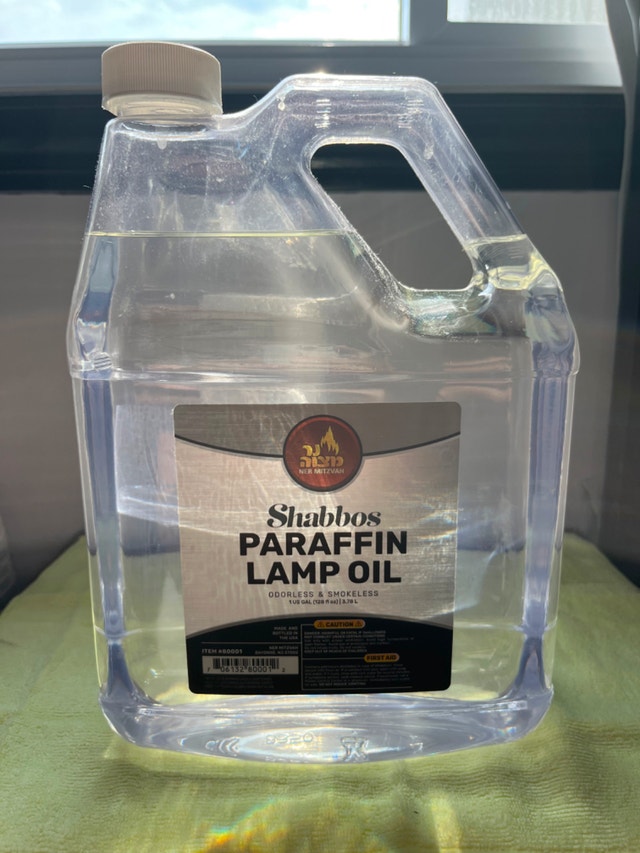 Shabbos Paraffin Lamp Oil